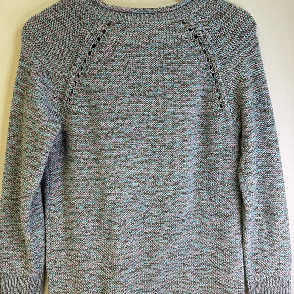 Talbots Women's M Pastel Knit Sweater - Picture 5 of 9